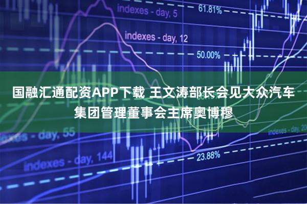 国融汇通配资APP下载 王文涛部长会见大众汽车集团管理董事会主席奥博穆